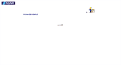 Desktop Screenshot of alberguedeolinda.com.br